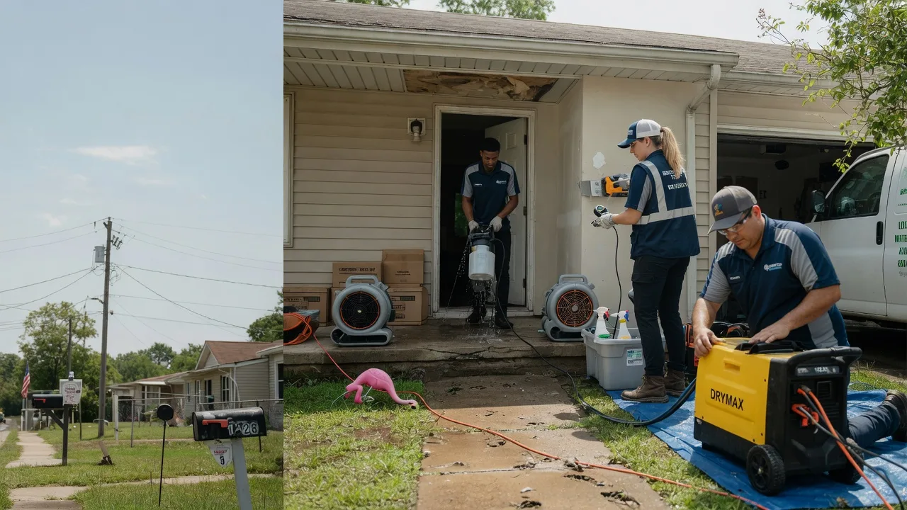 Storm Damage Water Removal in University Park, IA near me